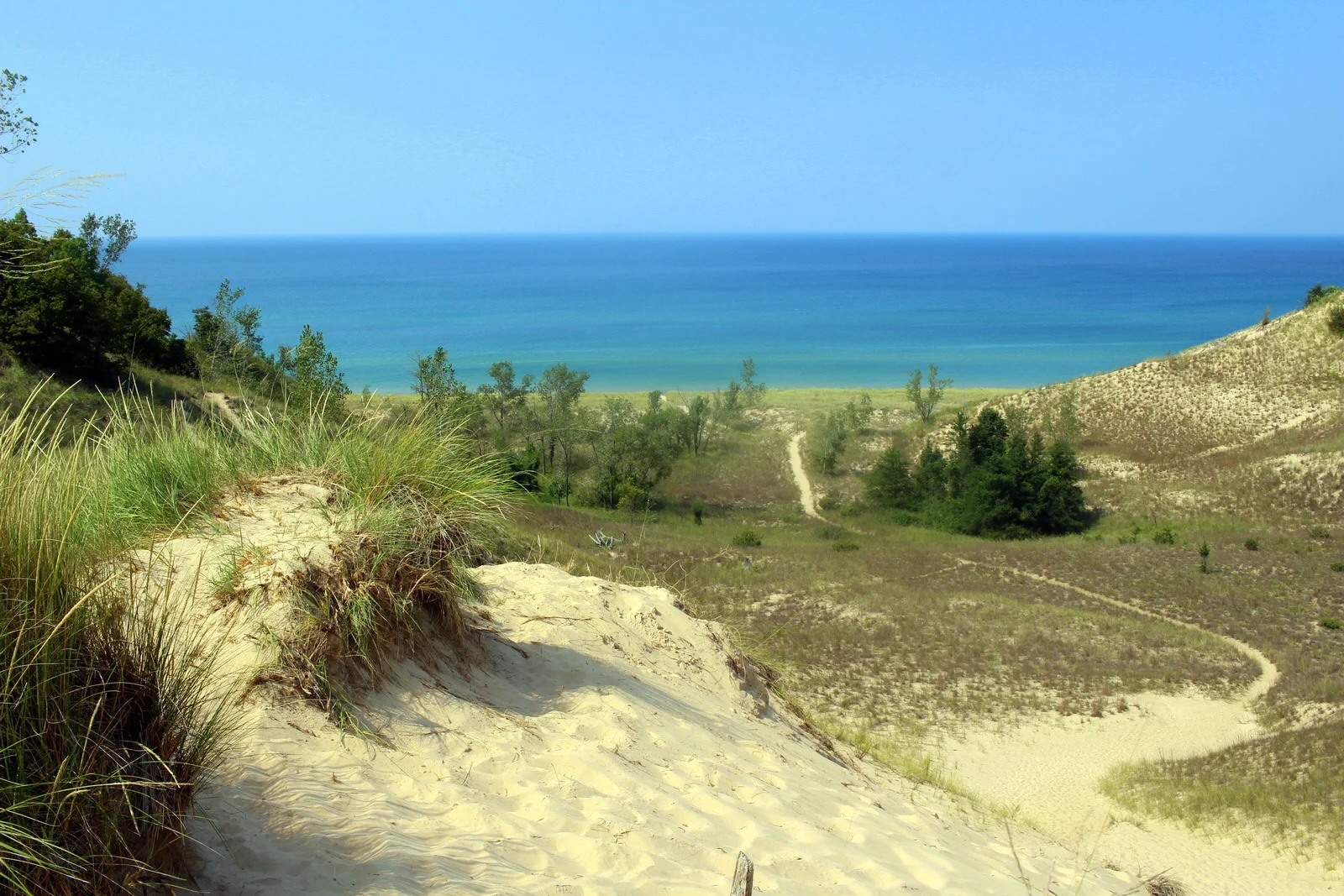 The view from the top of the Beach House Blowout.