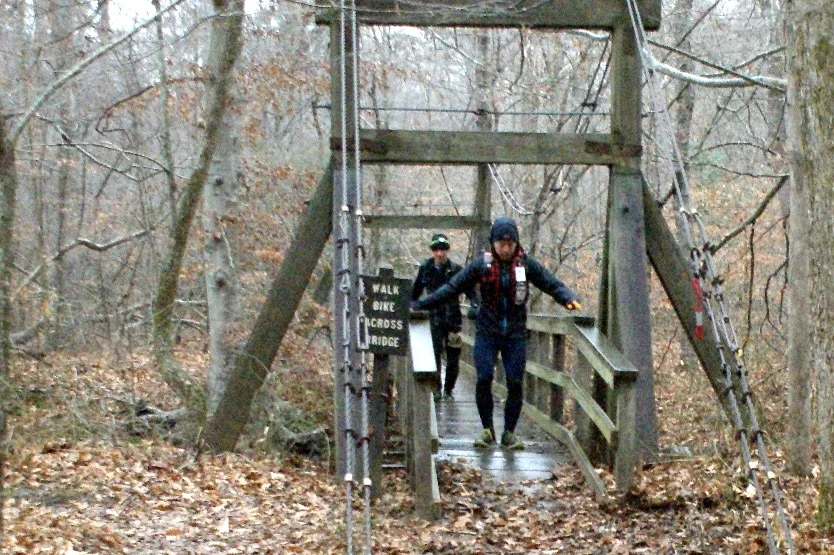 At least this bridge had handrails. 