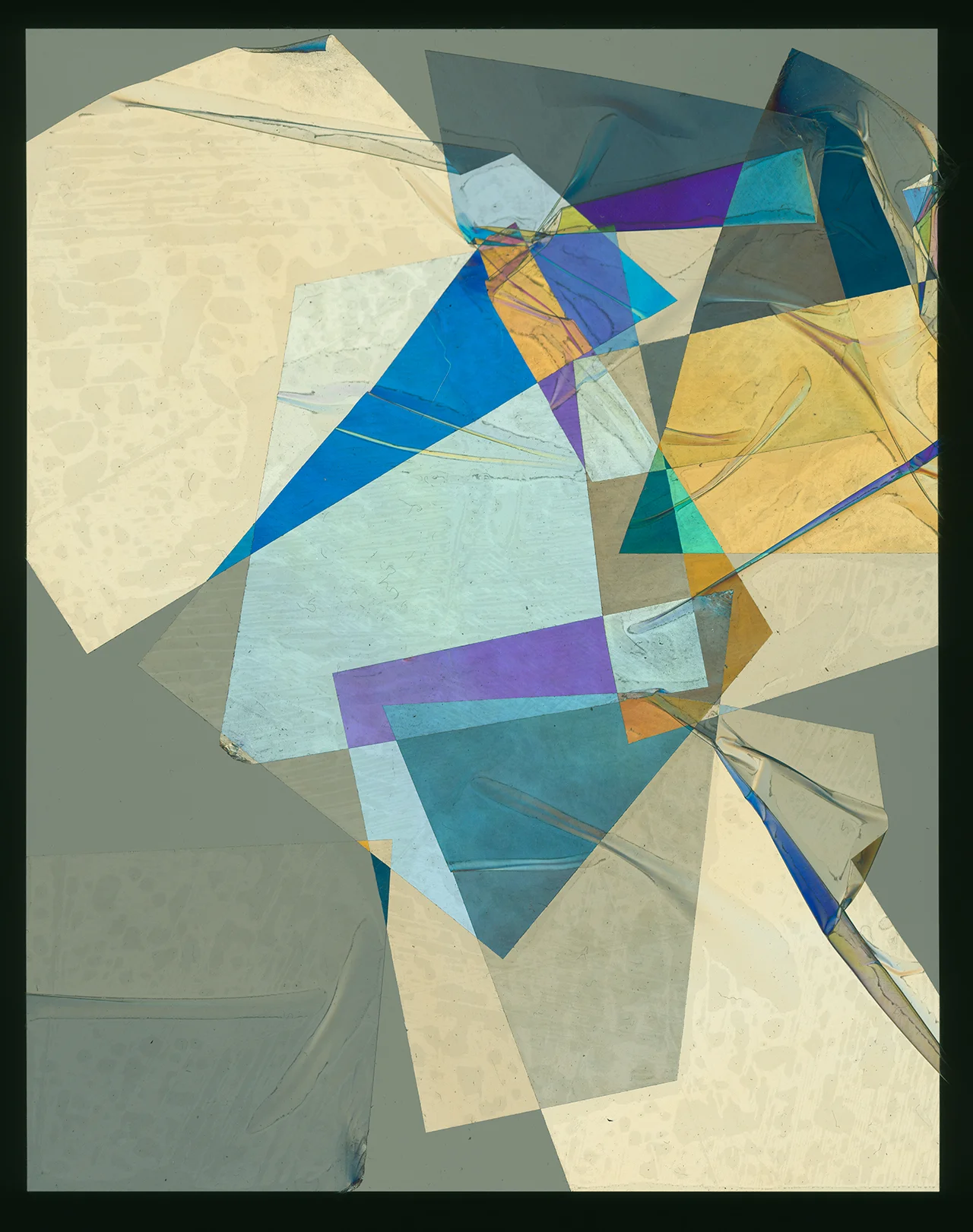   Speaking in Colour, 07a.  Raw scan on inkjet paper,&nbsp;variable dimensions. 2016. 