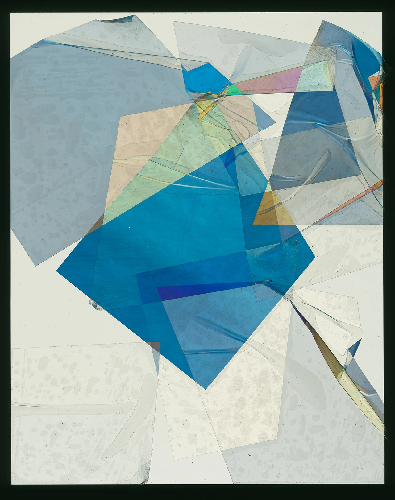   Speaking in Colour, 07d.  Raw scan on inkjet paper,&nbsp;variable dimensions. 2016. 