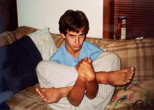 Me at about sixteen. I am not known for being a winner. I was an awkward, gangly, kid.