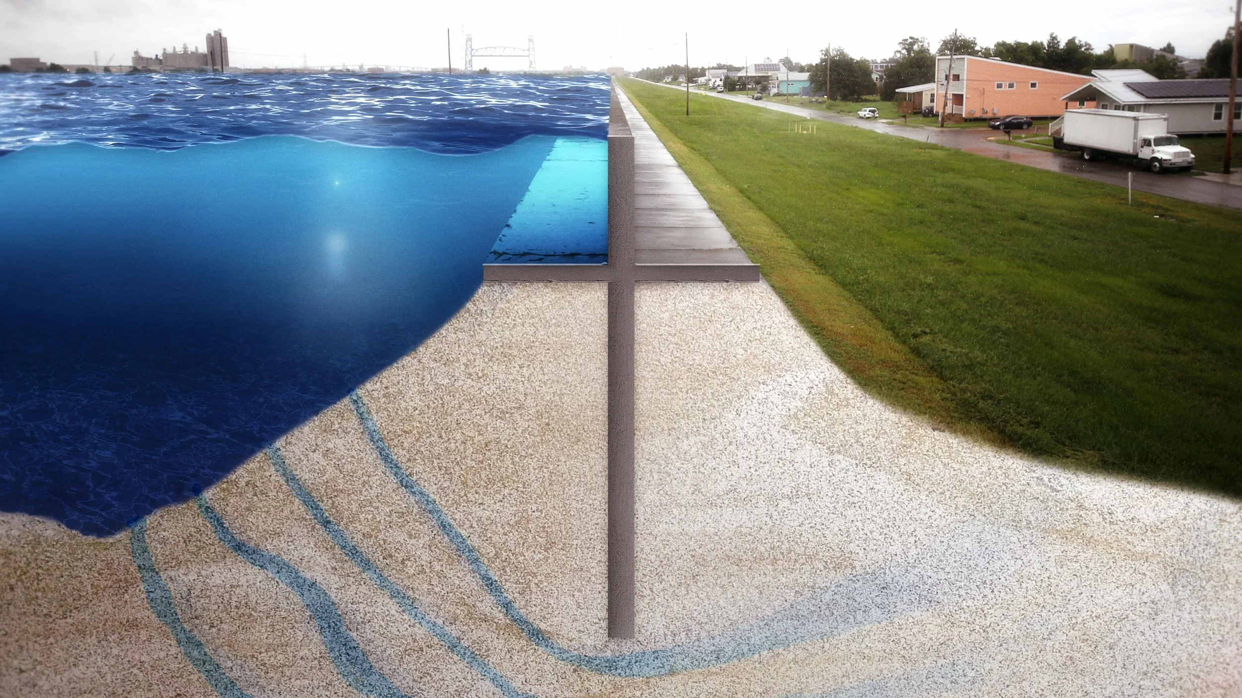 The Bizarre Flaw in the New Orleans Levees
