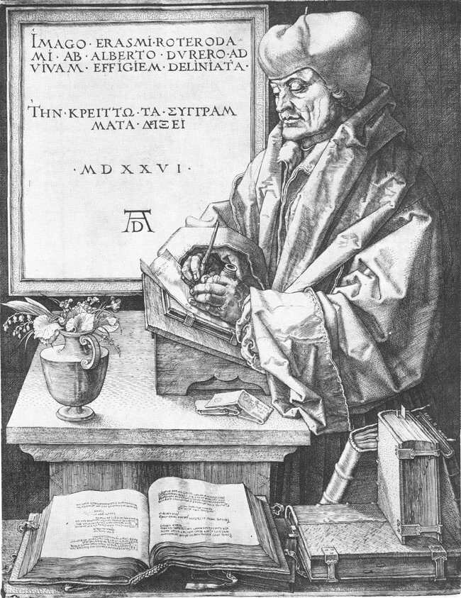 DÜRER, Albrecht Erasmus of Rotterdam 1526.jpg