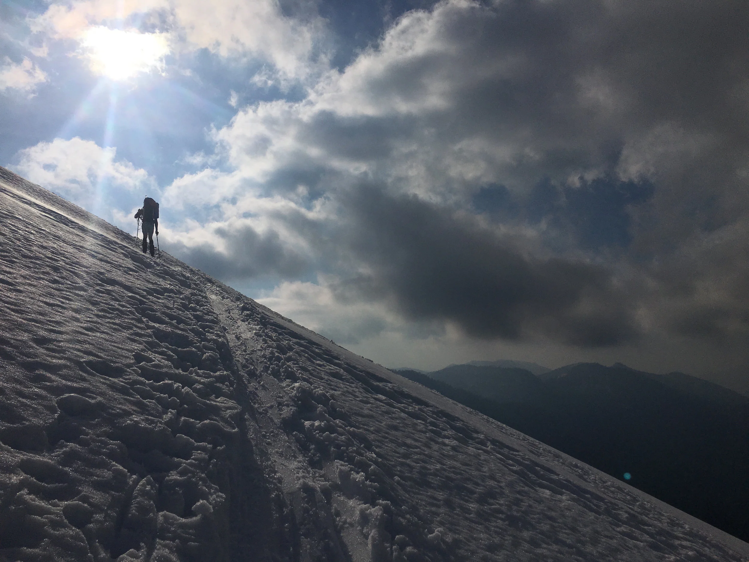 Not sure who took this photo, but it's a beautiful one, and not even the steepest part. 