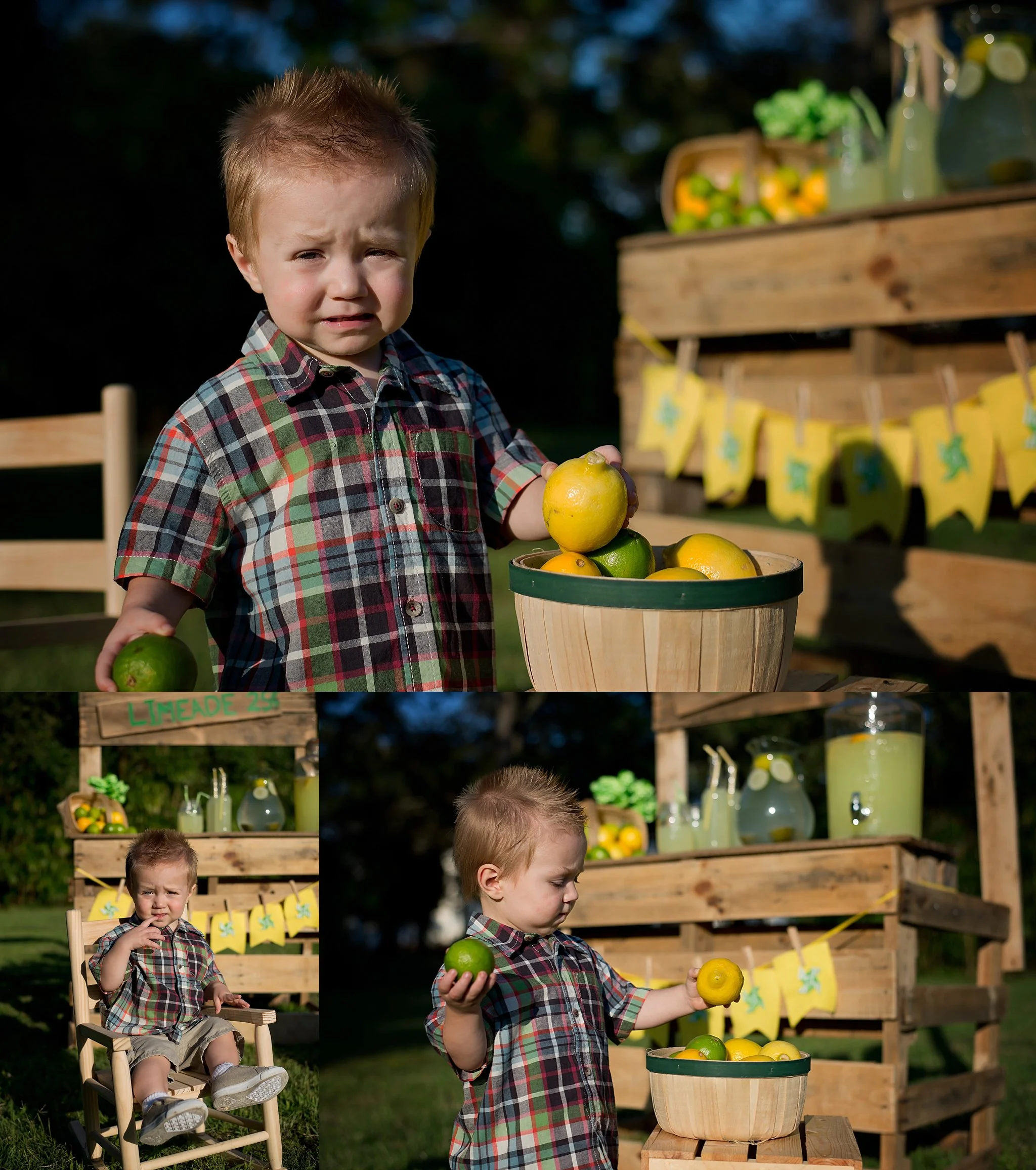 This handsome little guy had fun exploring and looked so precious doing it!