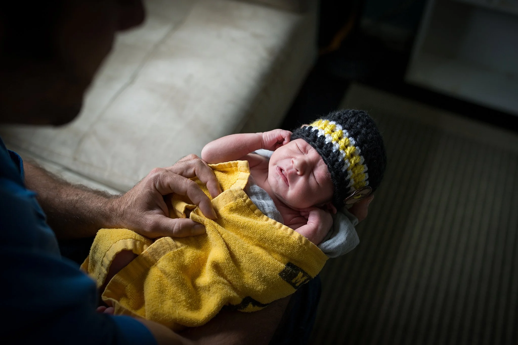  Can you tell Daddy is a Pittsburgh fan?!