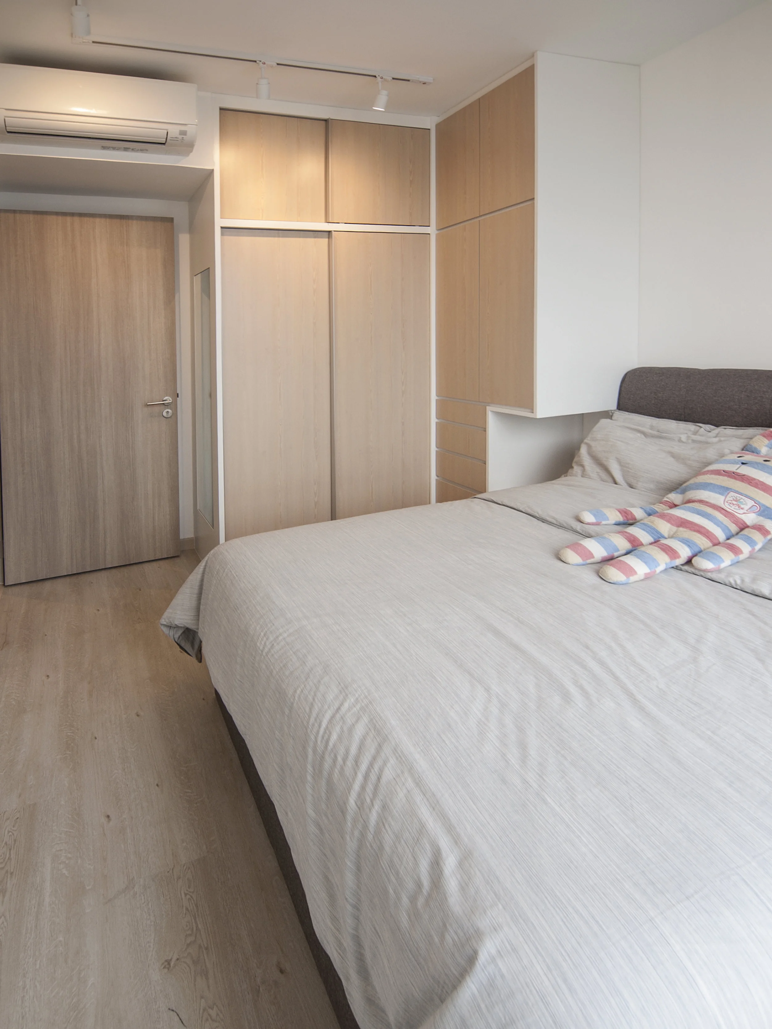Bright and airy Master Bedroom.