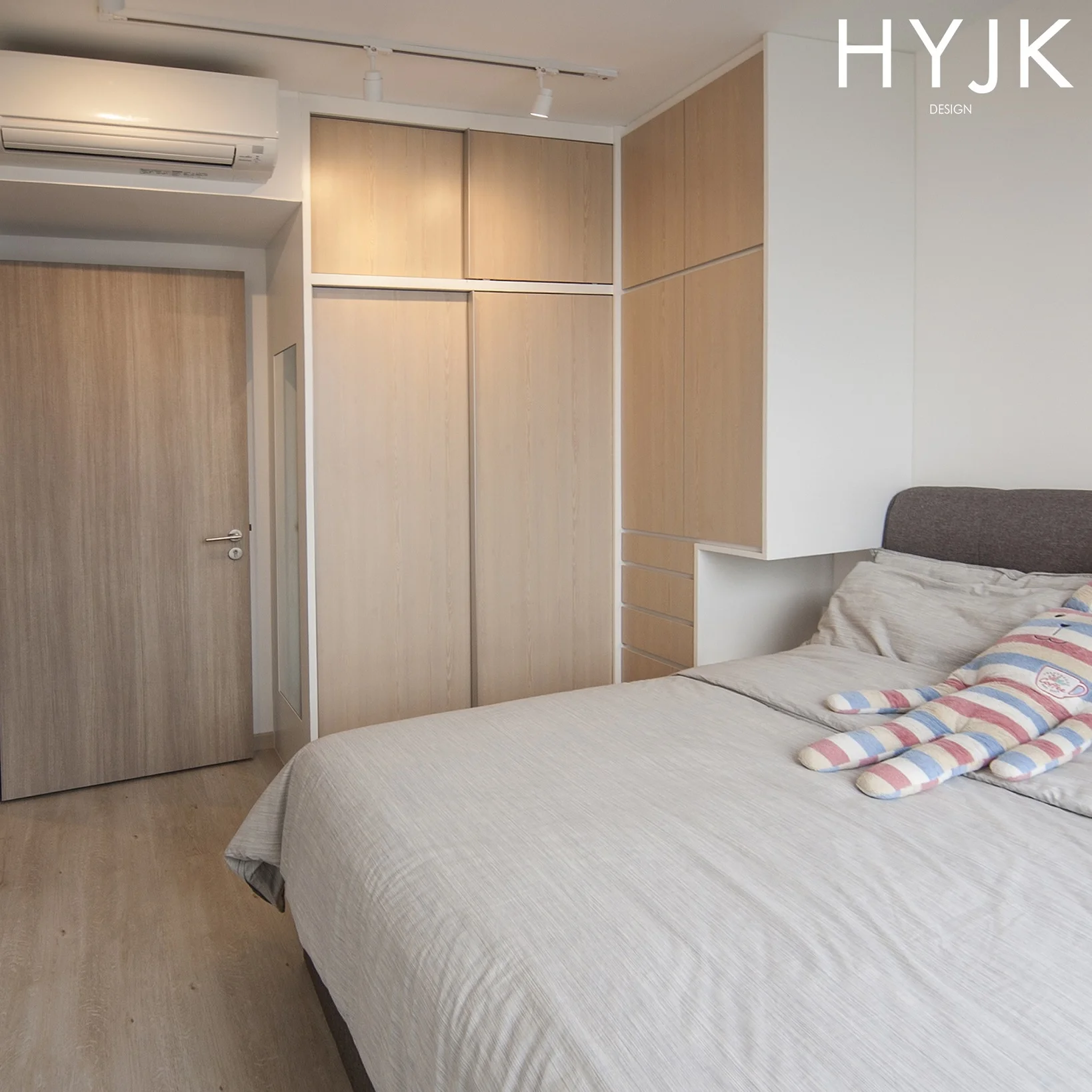 Bright and airy Master Bedroom.