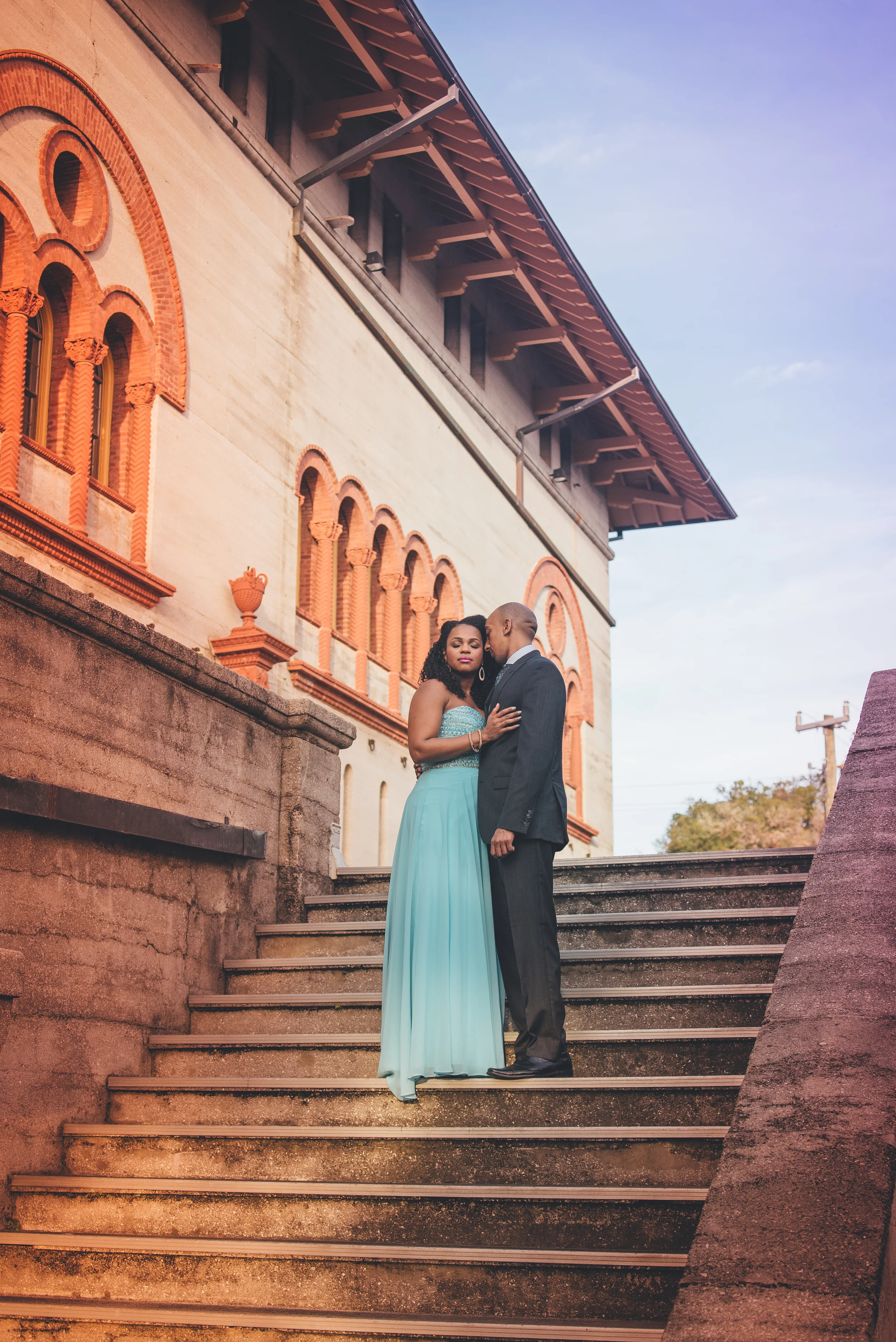CoupleOnLightnerMusuemSteps