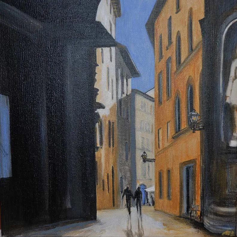 Travelling Into Italy Streets