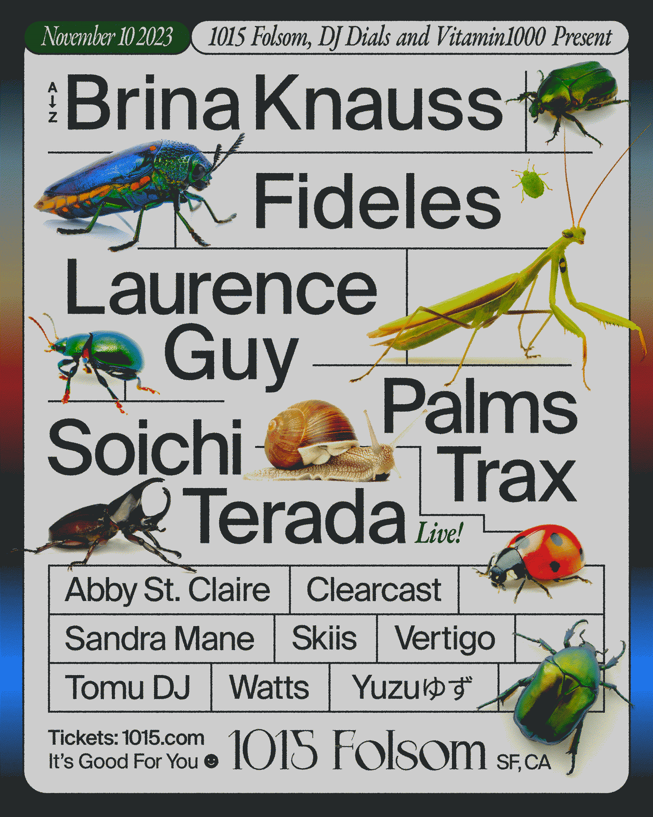Soichi Terada at 1015 Folsom (2023)
