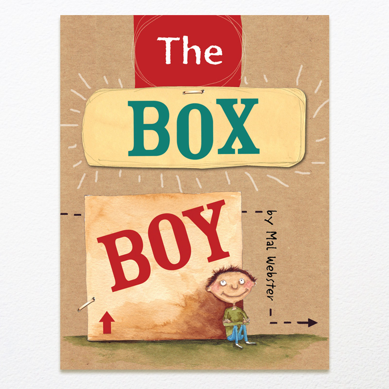 Bendecir si bomba Mal Webster Design - The Box Boy - Kids Picture Book