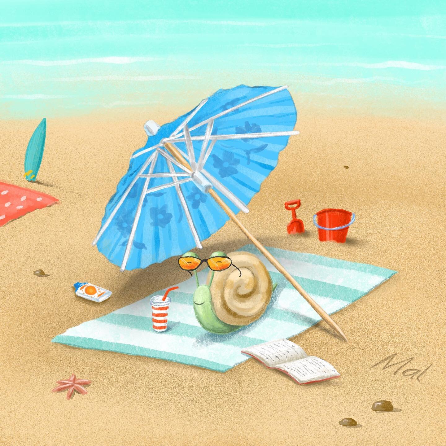 If you were wondering where Mr Snail has been, he&rsquo;s just been away on holidays for a bit, and apparently had a relaxing time. But has his creator had a lovely beach break? Absolutely not! Sometimes life throws multiple curveballs and setbacks. 