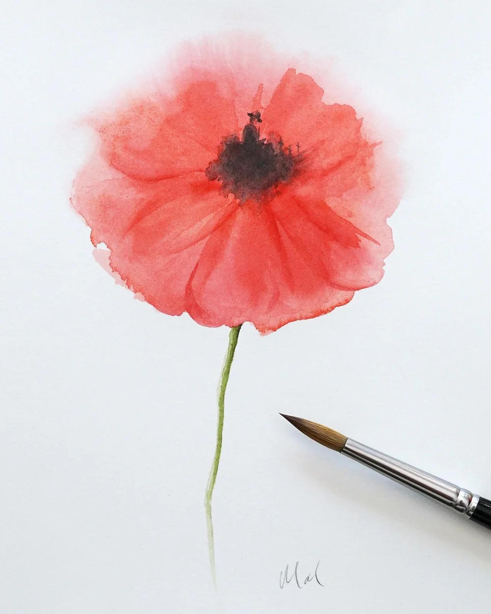 A watercolour and pencil drawing for today. 

#anzacday #lestweforget #watercolour #wewillrememberthem