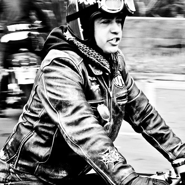 RICCO | 19 The Ambassador of Burning Man, emperor Redondo Beach. When riding he’s got TWO speeds, (Fast or GTFO) • ’76 Honda CB750 Super Sport