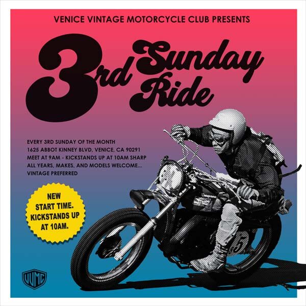 vredig leg uit Krachtcel Venice Vintage Motorcycle Club - VVMC