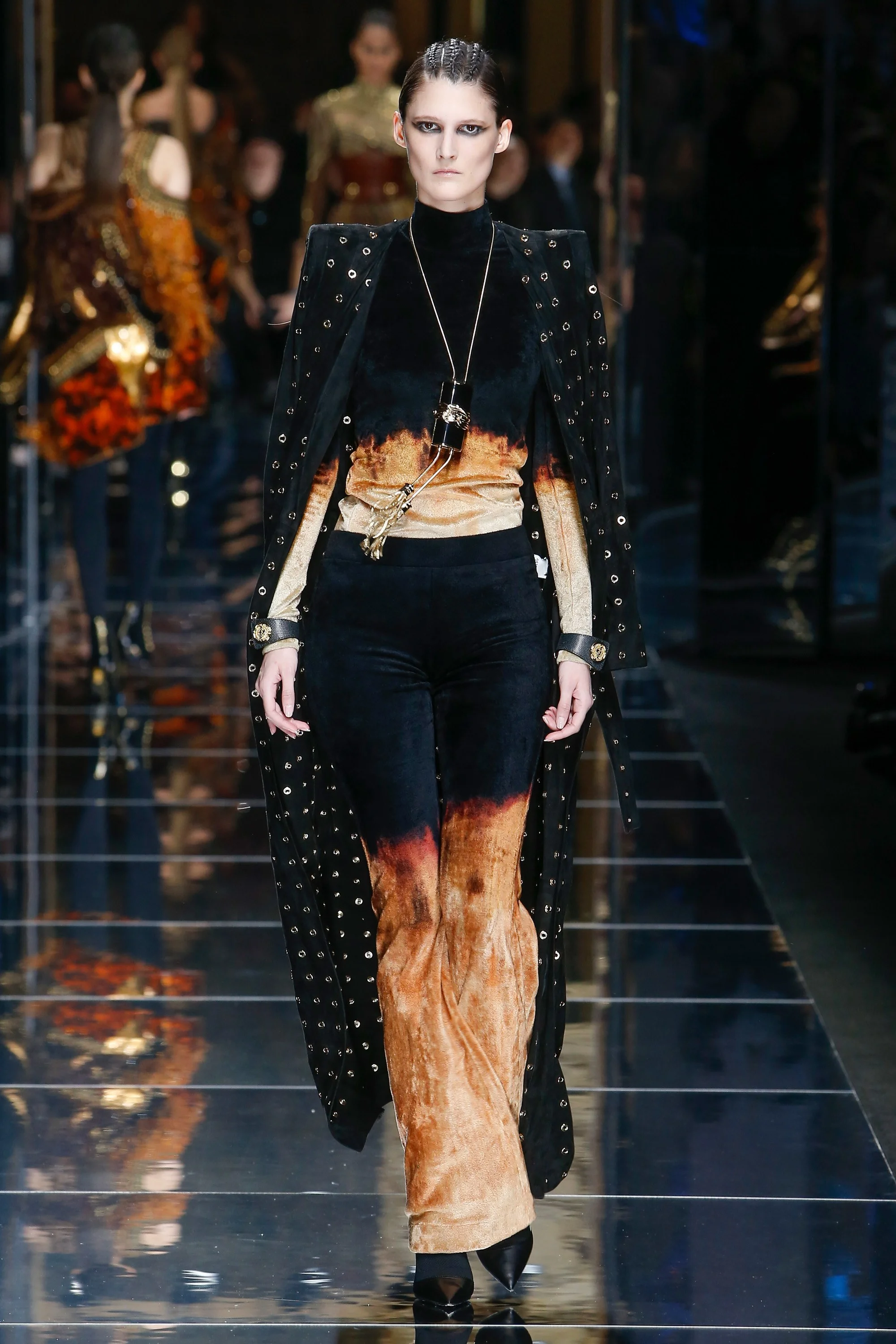 BALMAIN - the Jacket-style Cape