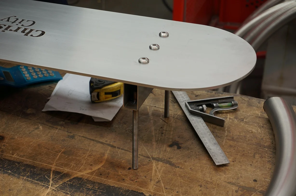 Providing bike racks to the Christchurch rebuild