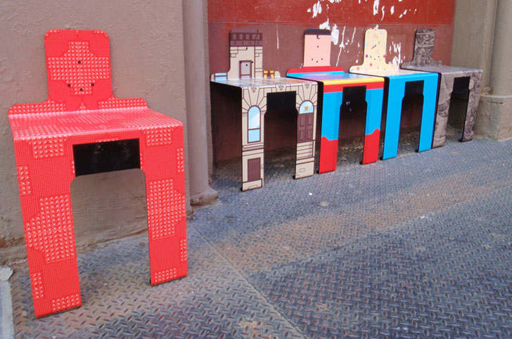 Public seating with POP: Simple, effective & collaborative