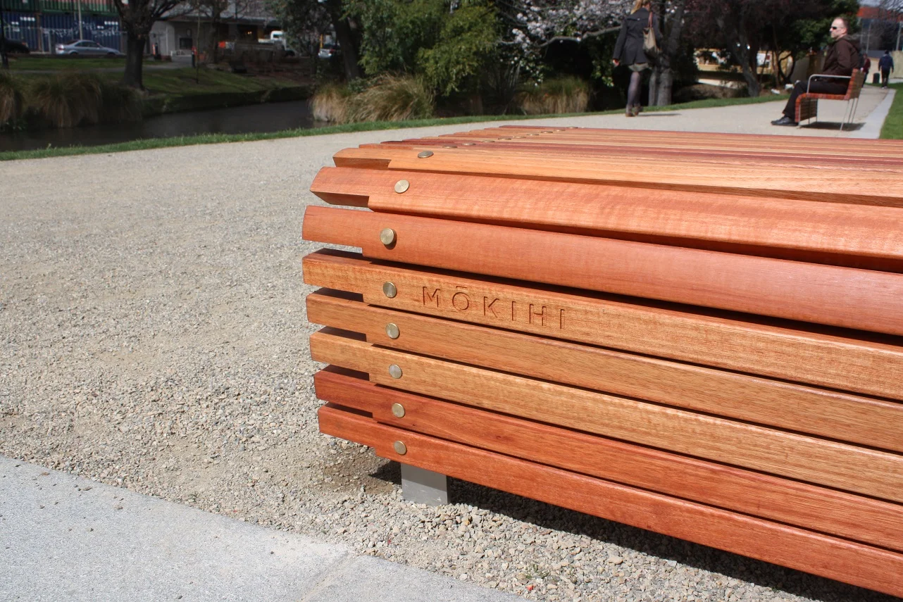 Avon River Seating Installed