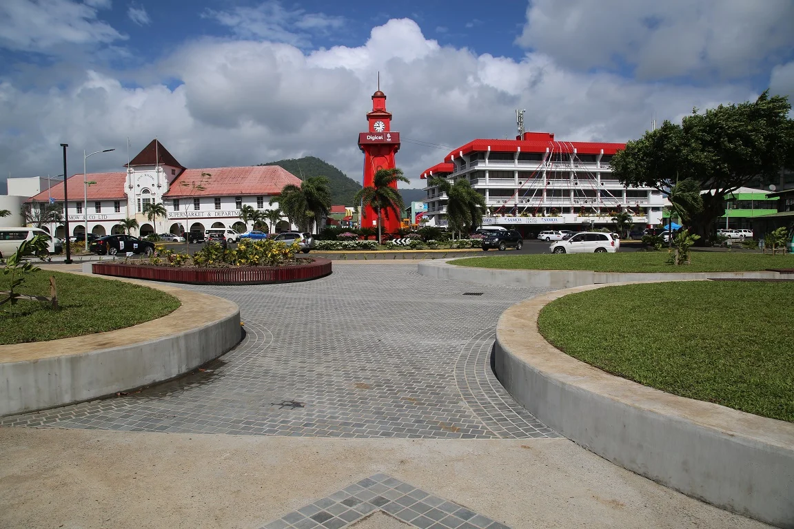 walkspace street furniture — Apia Waterfront