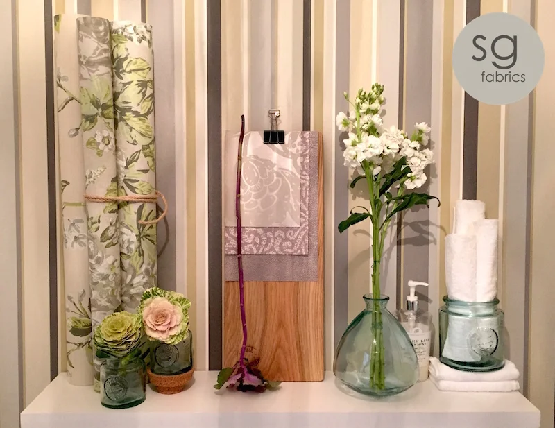 Wallpaper Rolls | Range Galleria | Design - Eleonara Willow and English Rose Willow