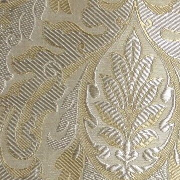 BROCADE | A heavy Jacquard patterned cloth in which the design stands out.