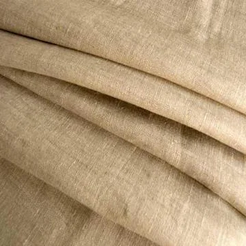 LINEN | A natural, smooth, lustrous yarn made from Flax fibres. Usually blended with cotton for curtain and upholstery fabrics. Linen is stronger than cotton and very absorbent. It is washable but teds to crease easily. Linen is not as colourfast as cotton.