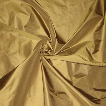 TAFFETA | A plain weave fairly stiff fabric with a stiff weft rib. Traditionally made in Silk although Polyester Taffeta has high performance ratings for colourfulness, rub-test and easy care.