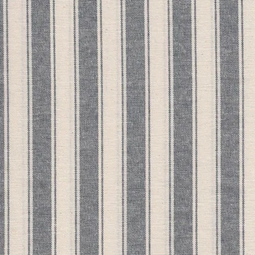 TICKING | A fabric made in plain, twill, satin or figured weave of cotton. Used for mattress covers, slip covers and upholstery.