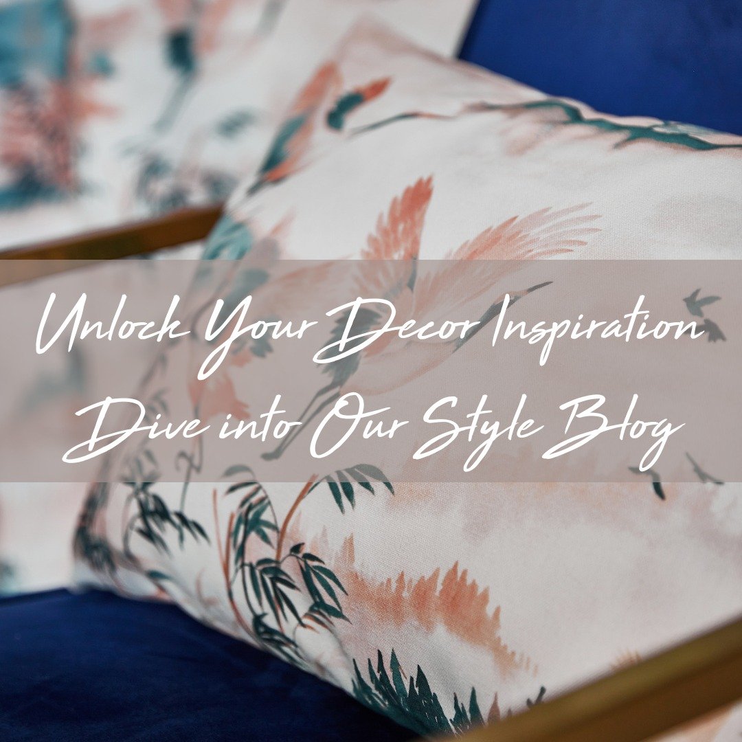 Looking to infuse your space with fresh ideas and timeless elegance? Look no further than our Style Blog, your ultimate source of decor inspiration. Whether you're seeking tips for a complete room makeover or simply craving a touch of creativity to r