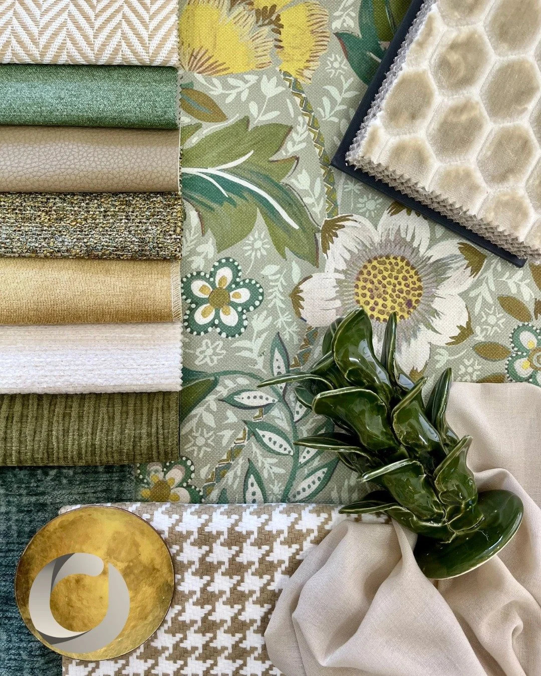 As the new month begins, we&rsquo;re taking inspiration from the green shoots&mdash;reminding us that growth often starts quietly, then suddenly flourishes. 

Featured fabrics are: 
Folklore Willow | Journal
Ethos Linen 
Union Beige | Outside In
Mari