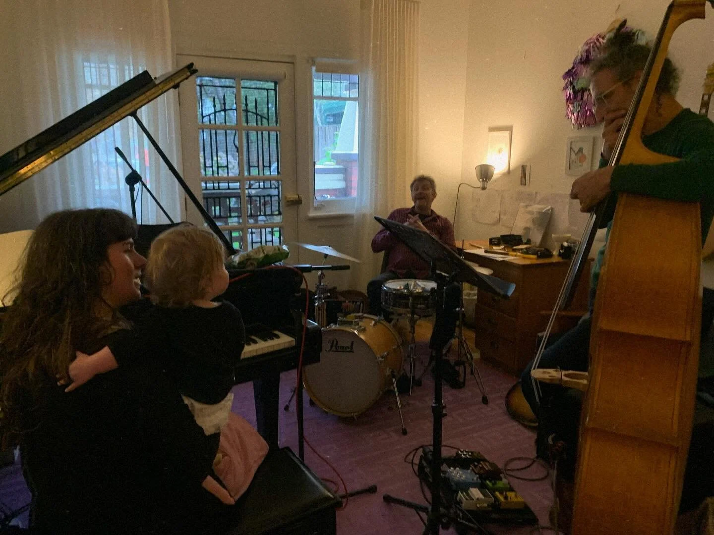 Had the sweetest interruption to band rehearsal on Wednesday ❤️

I remember the early days of dreaming about this album, when it was just lines in my journal.

Once I realised piano was the spiritual home of the songs, I started picturing myself in a