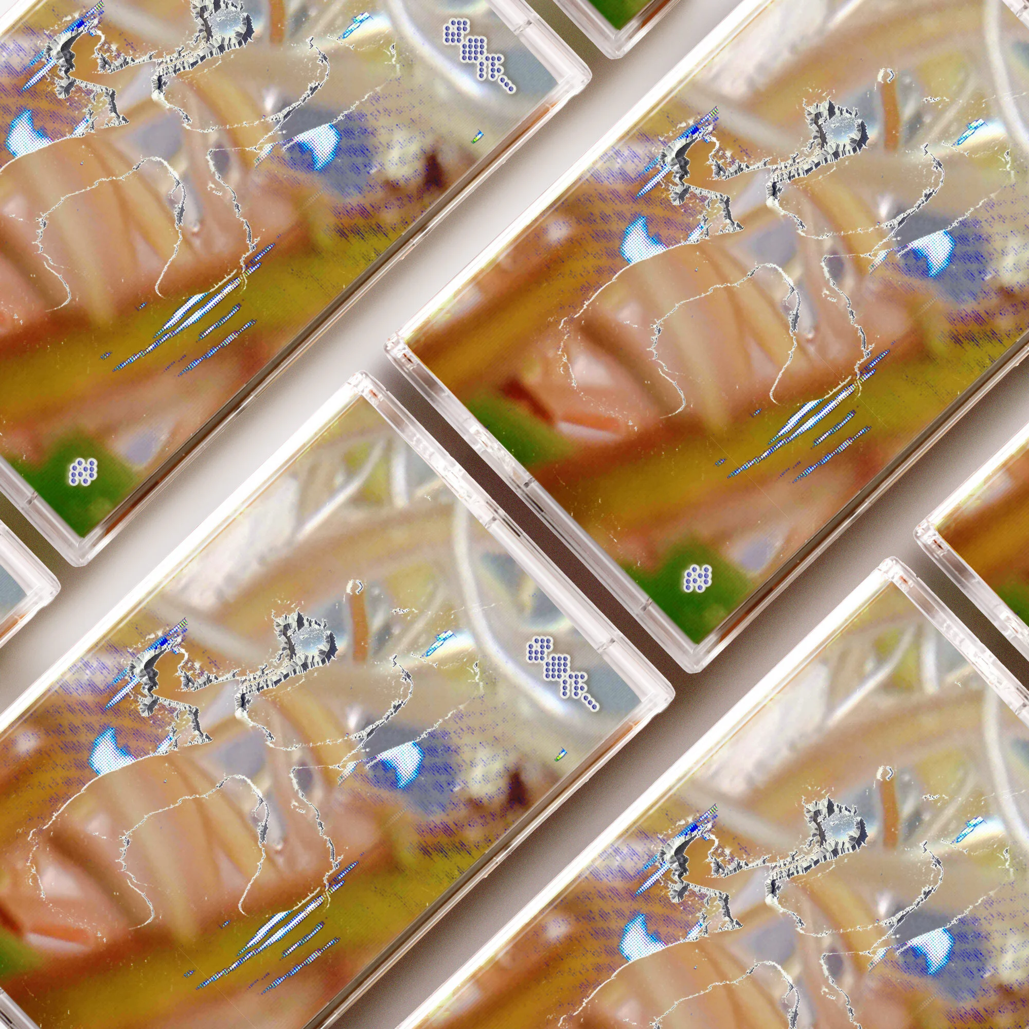 Cassette tape packaging design. 