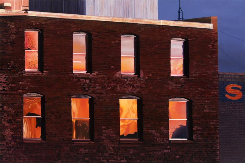 "Warehouse Sunset"