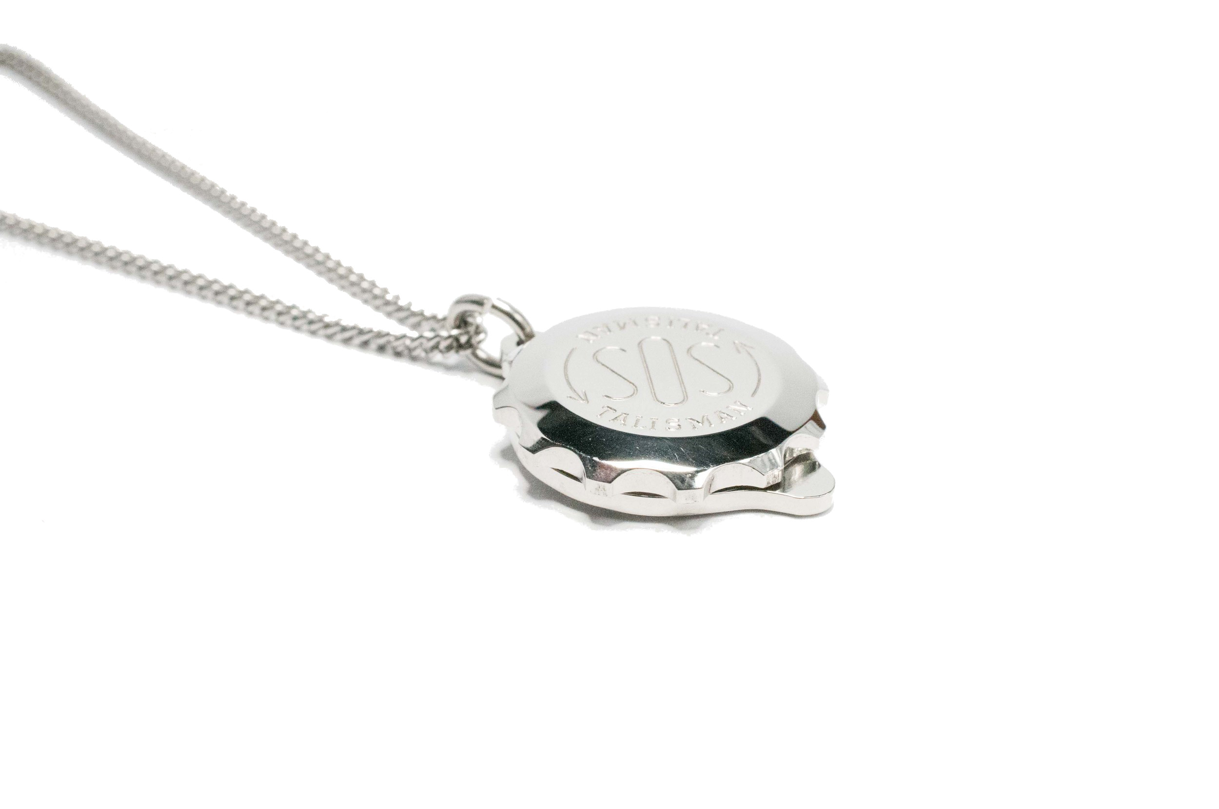 Christopher SOS Talisman Stainless Steel Medical Pendant St 
