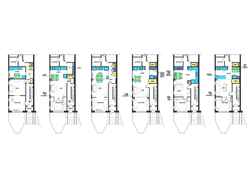 Plan options for a kitchen renovation