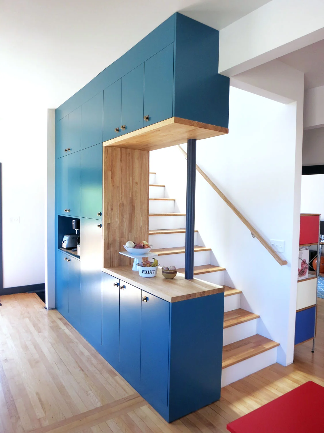 Pantry cabinet wall