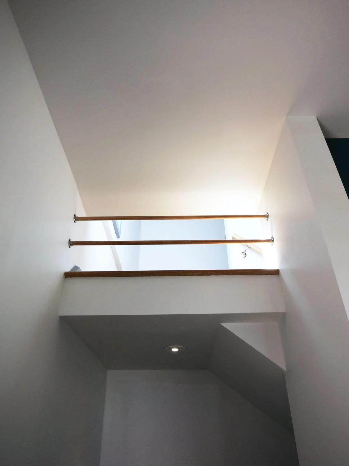 Opening to stair landing