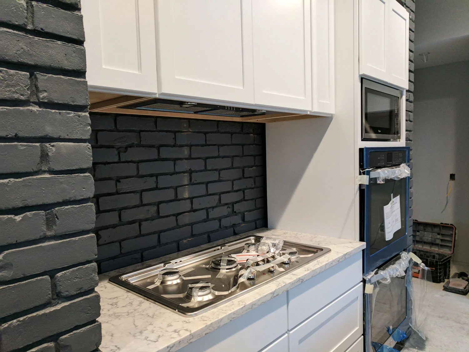 The new range and stoves . . .