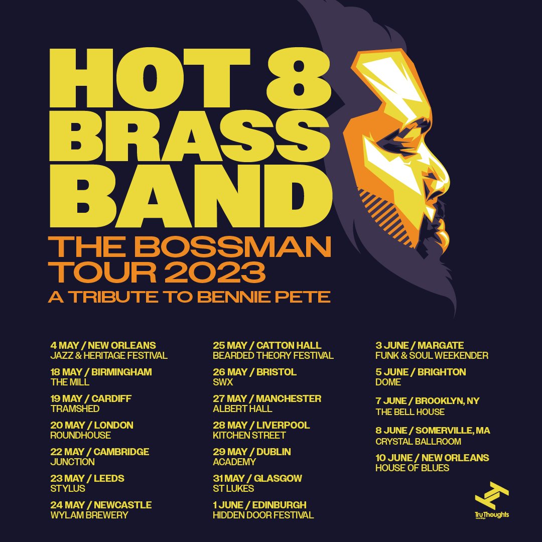 Hot 8 Brass Band to bring New Orleans to the UK