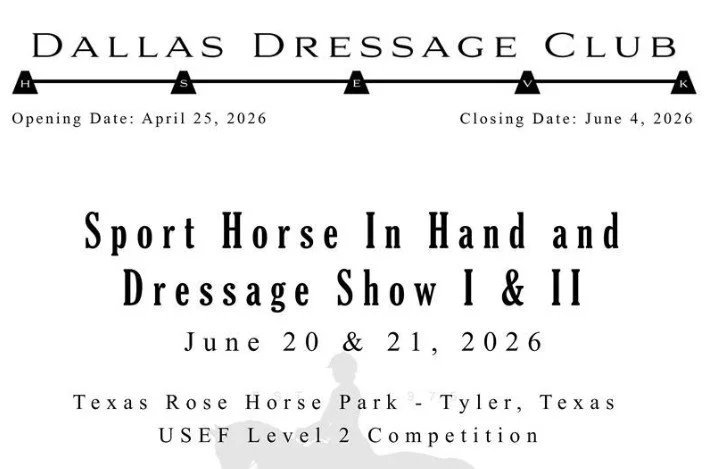 DDC Dressage Show I &amp; II