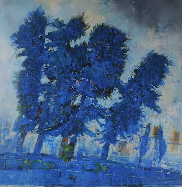 The Level I oil on canvas 137 x 132 cm