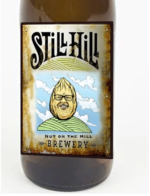Nut on the Hill mockup