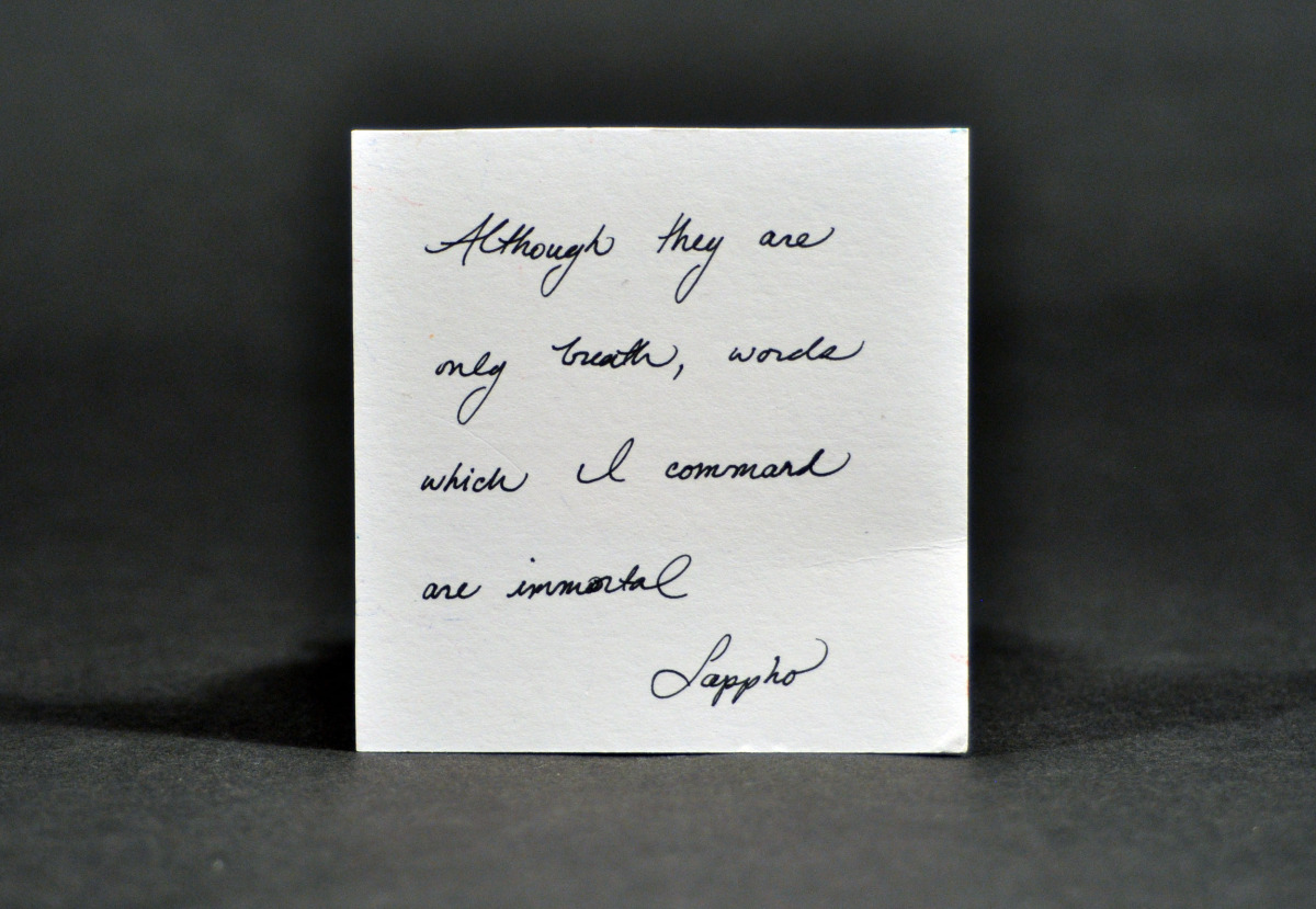 A favorite poem representing Self Actualization.