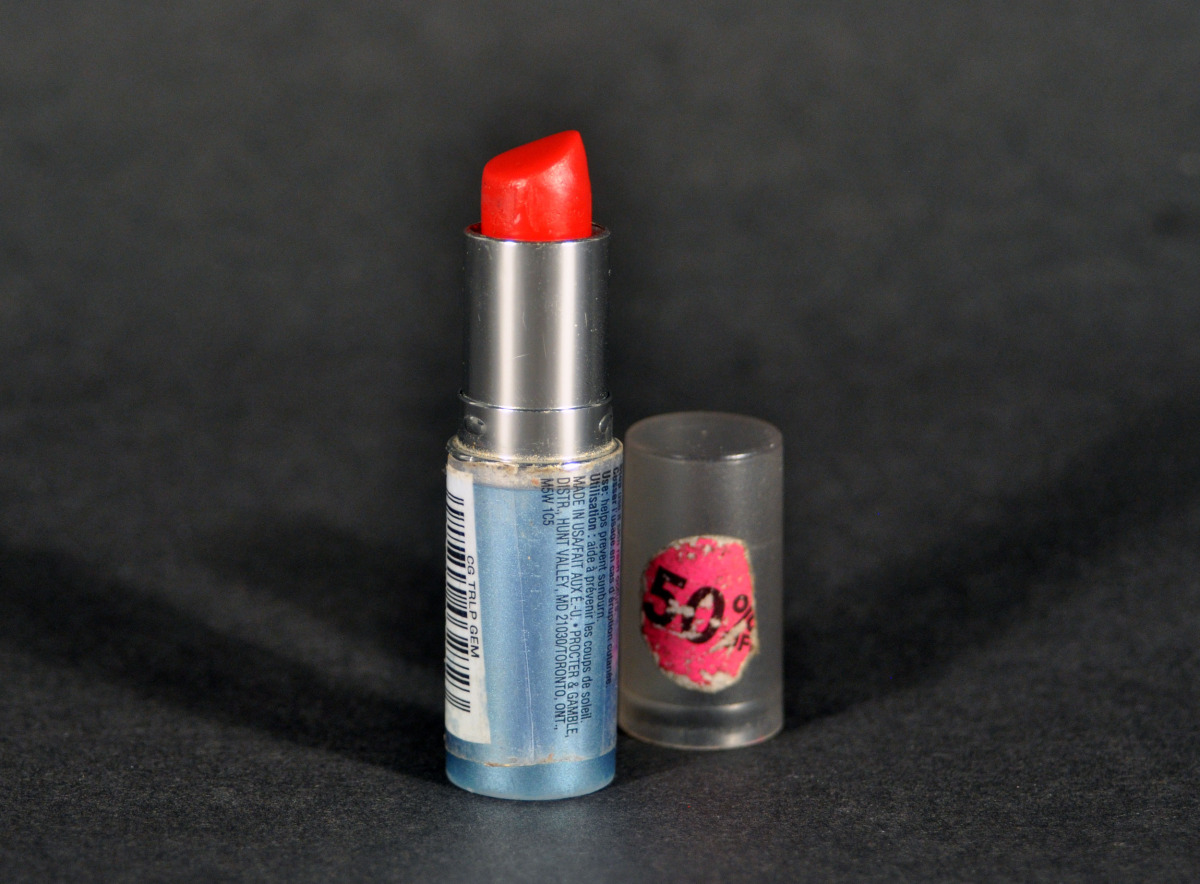 A lipstick representing Self Esteem .
