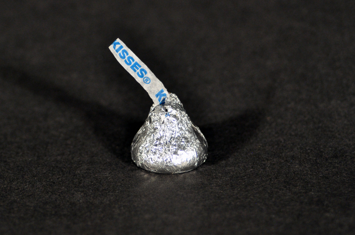 Hershey's Kisses representing security.