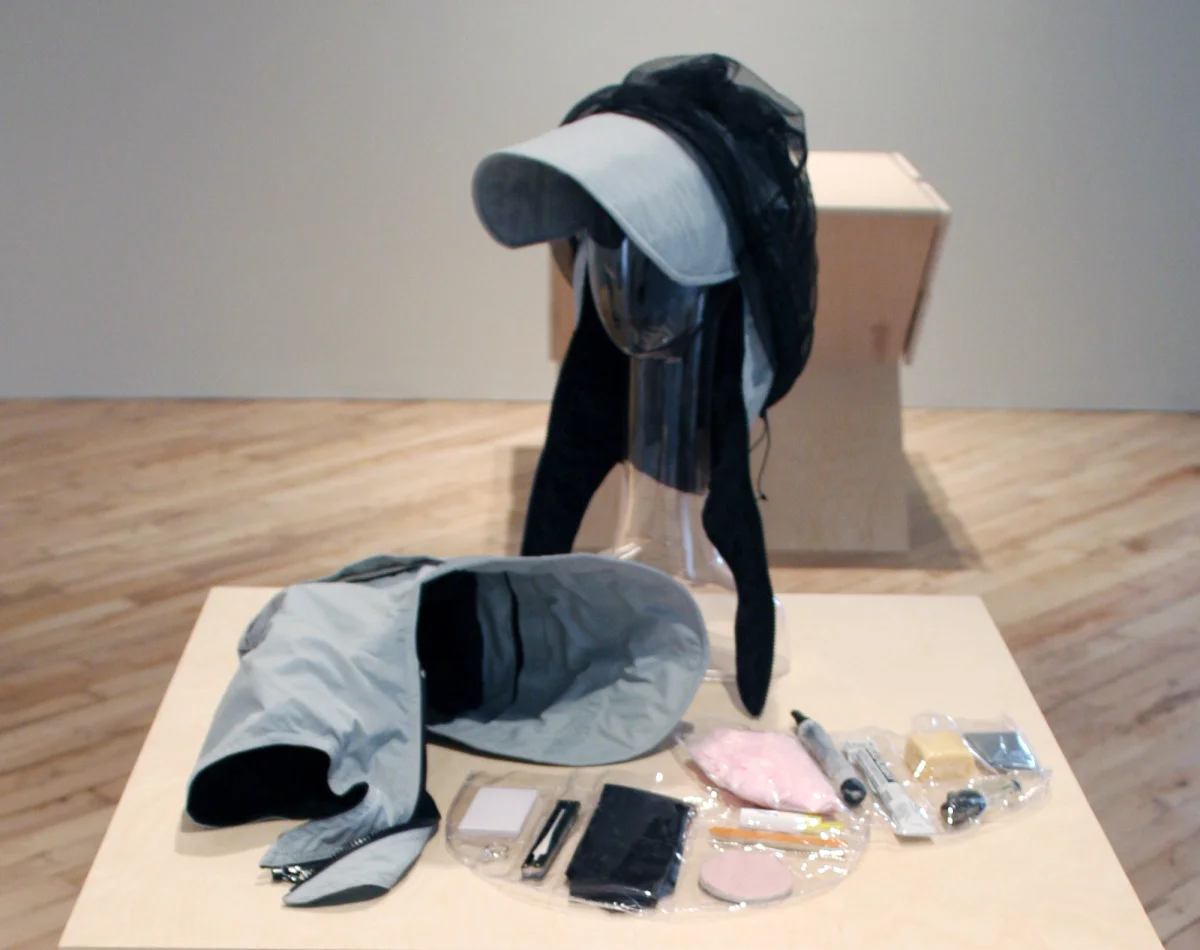 Sherpa hood shown with two Survivor packs