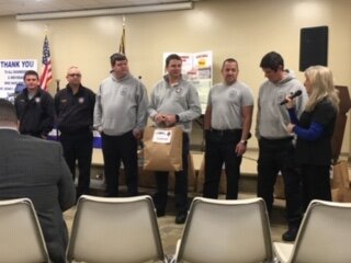 Blessing bags were made for all Fire Depts in Sampson Co. at 2020 Rise Up.