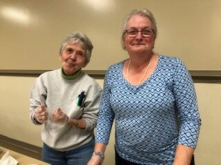 Awesome volunteers Ruth and Donna.